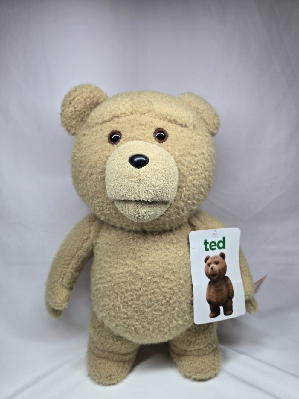 Original TED Movie Moving Mouth Talking Teddy Bear 16" Plush Commonwealth 2012